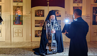 Архиепископ Юстиниан совершил чтение канона Андрея Критского в храме Софии Элисты 